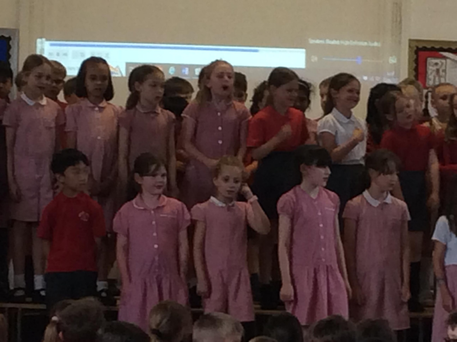 Merdon Merdon Junior School - Sing Up Day