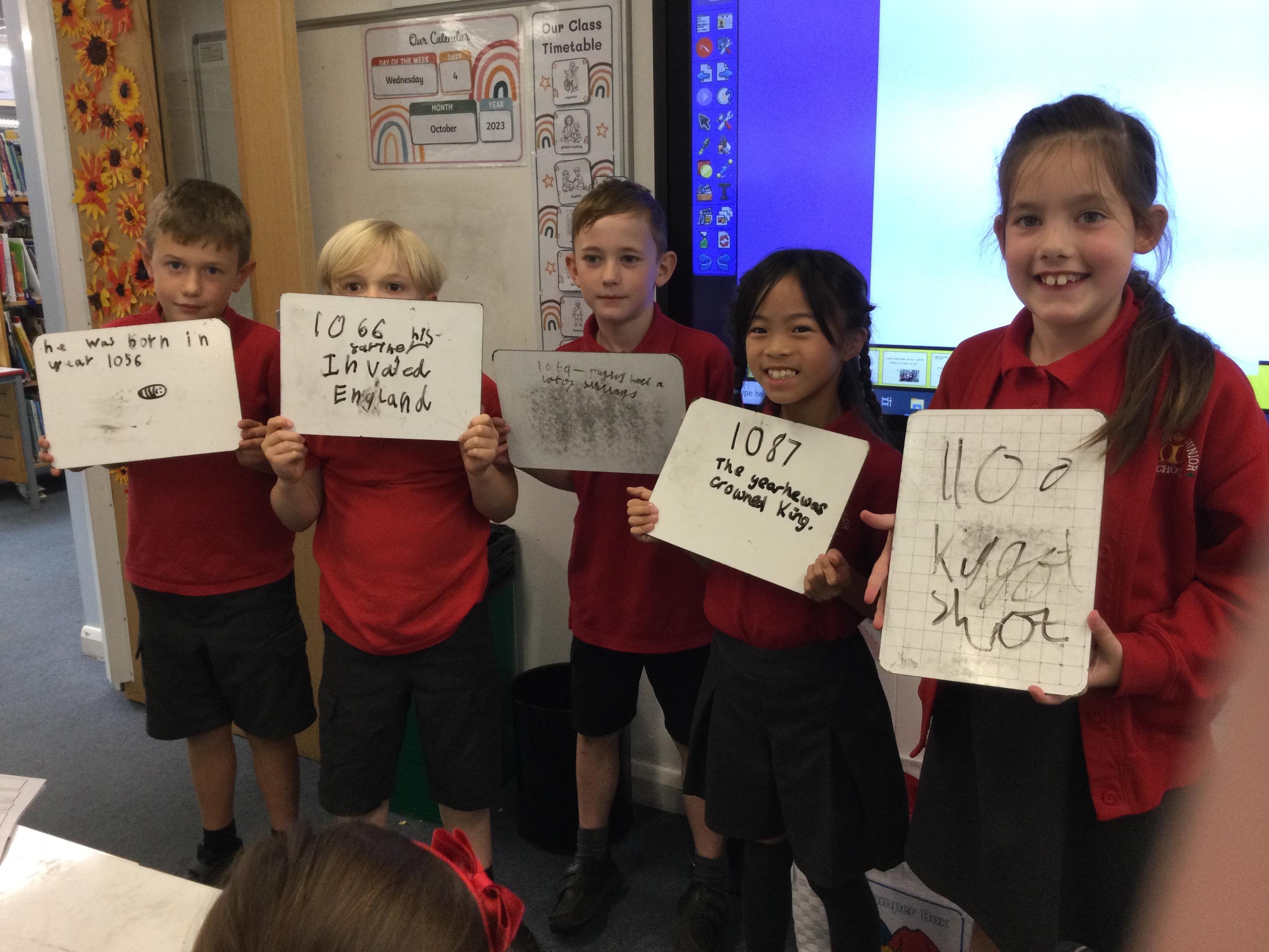 Merdon Merdon Junior School - King Rufus timeline