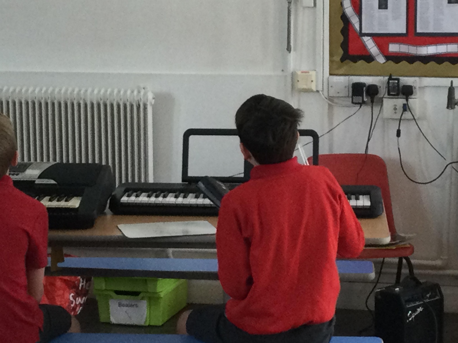 April Merdon Merdon Junior School - Rehearsing and performing